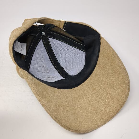 William B Slideback Baseball Cap Beige One Size Adjustable Outdoor Blank Poly - Picture 7 of 9